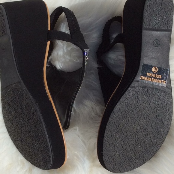 Blinged out sandals - Picture 2 of 5